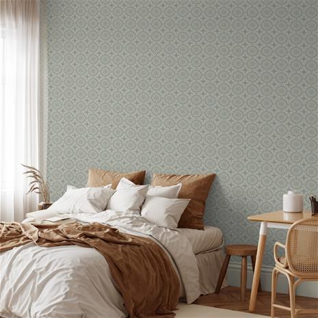 Adara Tile Pear Gray and Blue - 1036301-03 Tapetti