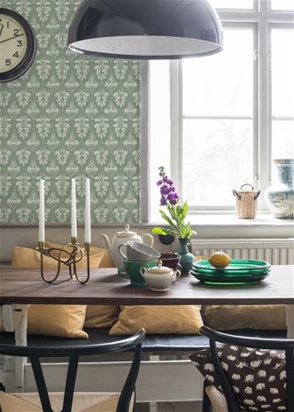 Luna Light Green - 1000803-09 Tapetti