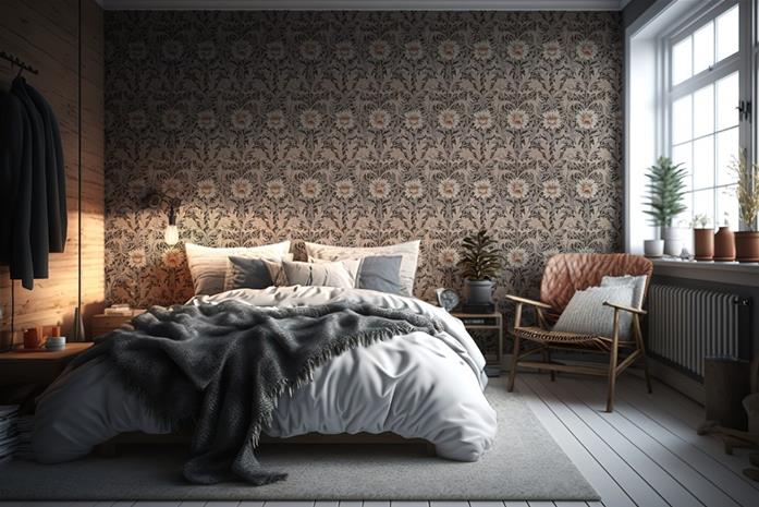 Evelyn Beige - 1002801-03 Tapetti