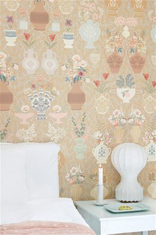 Summer spritz Lion yellow - 902-02 Tapetti