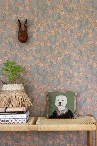 Beachy Breeze Bay tree green - 165-03 Tapetti