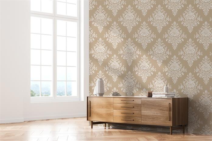 Karlsborg Beige - 1074301-02 Tapetti