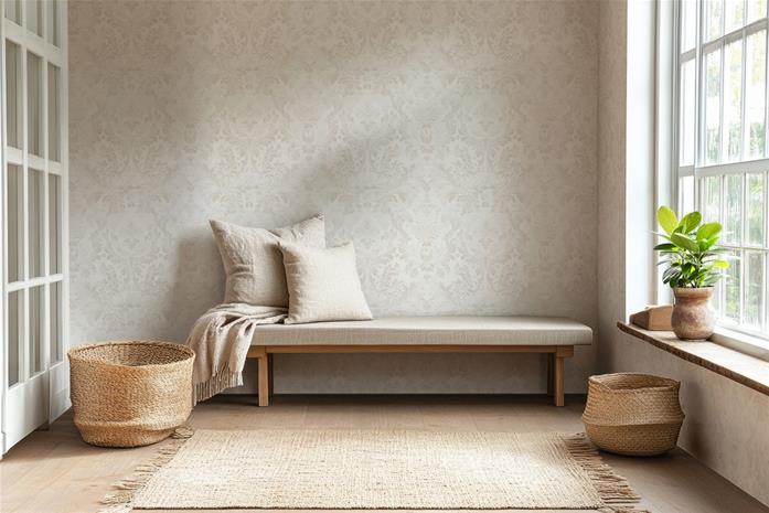 Viola Light Beige - 1003001-01 Tapetti