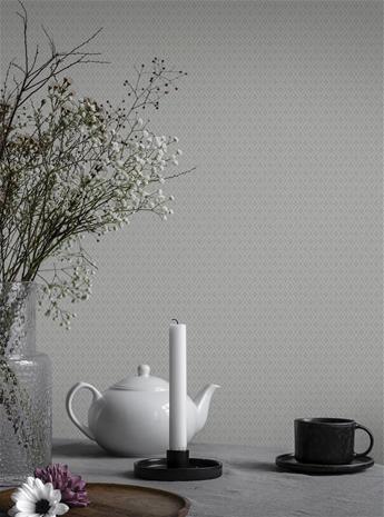 Lillstjärna Vit/blä¥ - 680-11 Tapetti