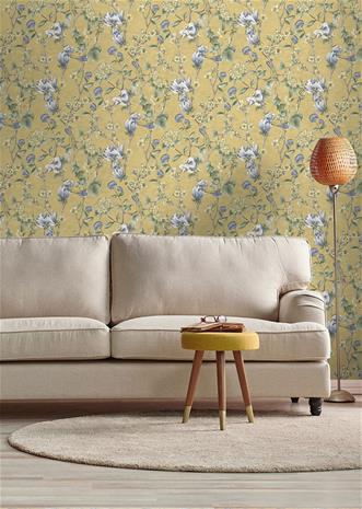 Nightingale Ochre - 91622 Tapetti