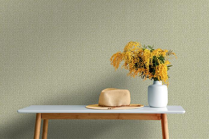 Biderbost Weave Green - 91601 Tapetti