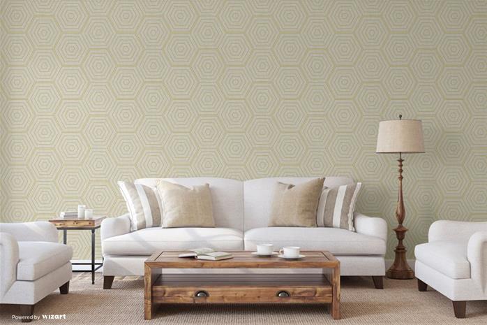Stone Hexagons - SK20023 Tapetti