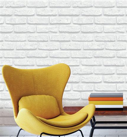 Brick White - 12250 Tapetti