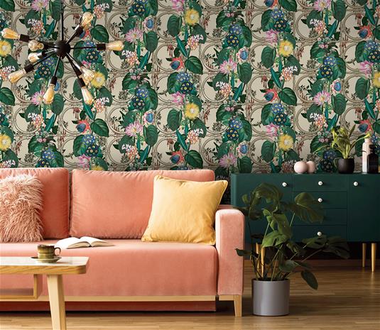 Alata Beige - 91431 Tapetti