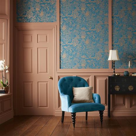 Basuto Teal - 105932 Tapetti
