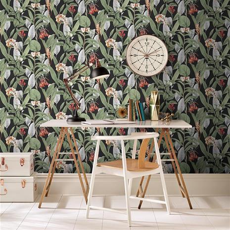 Botanical Black - 103798 Tapetti