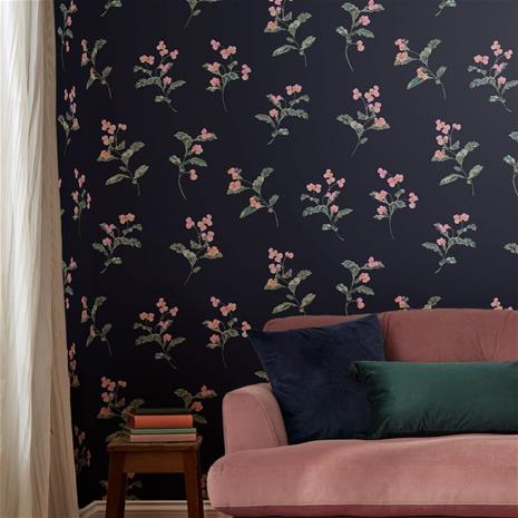 Swanton Floral Midnight Navy - 118564 Tapetti – kuva 3/3