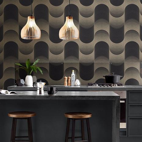 Eclipse Black & Gold - 115066 Tapetti
