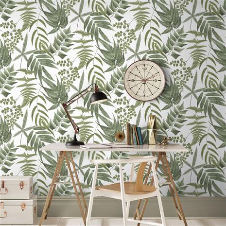 Midsummer Fern Lush - 107880 Tapetti
