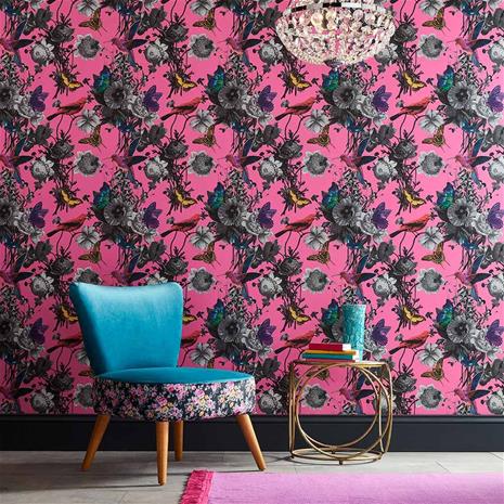 Jardin Magenta - 106429 Tapetti – kuva 3/3