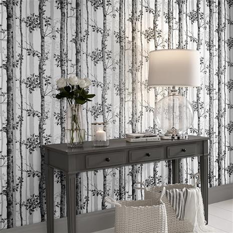 Albero Black & White - 106424 Tapetti