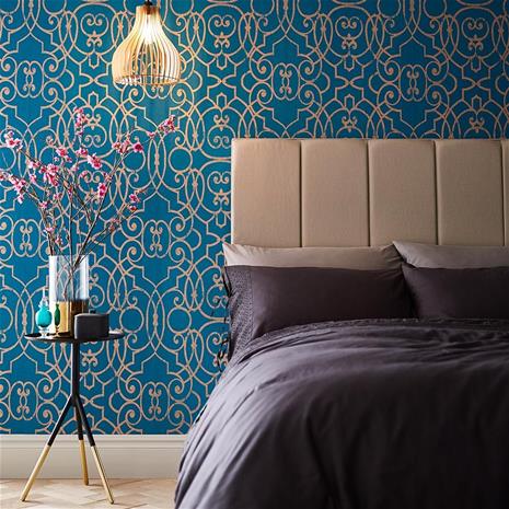 Shoji Teal - 105233 Tapetti