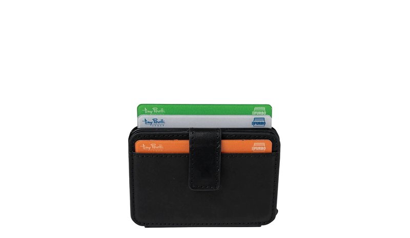 Tony Perotti Furbo Evo Standard With Banknote Compartment - Black - ONE SIZE