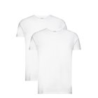 Edwin Double Pack T-Shirt - White - White - XL