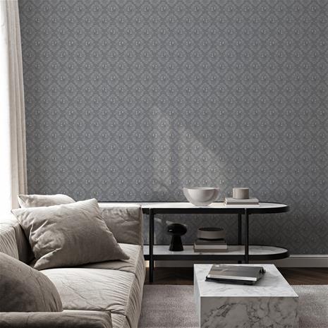 Rosalind Dark Grey - 1037901-05 Tapetti