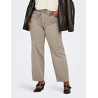 ONLY Carmakoma Carhilla Gianna Mw Straight Pant - Brown - 54 x 32