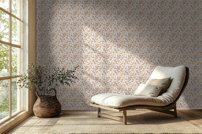 Emma Beige miniature - 1022201-04 Tapetti