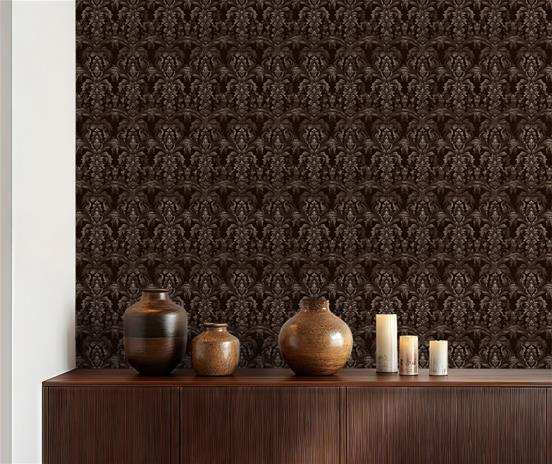 Nour Dark Brown - 1015501-06 Tapetti