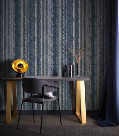 Striatus Midnight - W0211/02 Tapetti