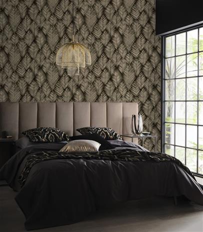 Folius Charcoal/Gilver - W0206/01 Tapetti