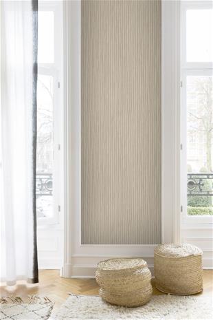 Brown Textured Stripes - LV1104 Tapetti – kuva 3/3
