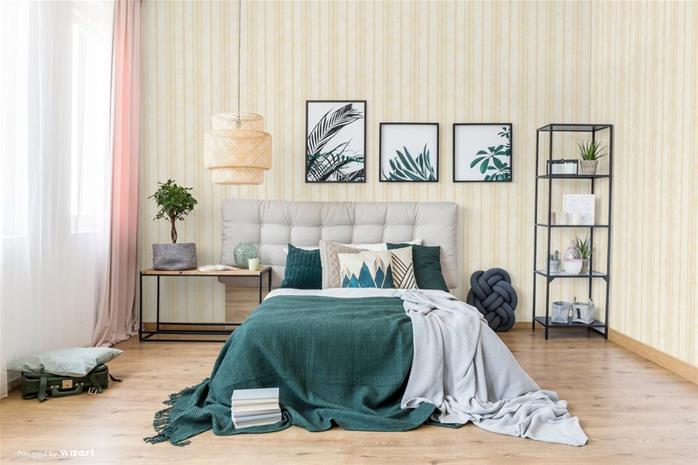 Peach Stripe - DE40812 Tapetti – kuva 3/3