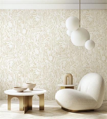 Verdure Linen - GHS50141W Tapetti
