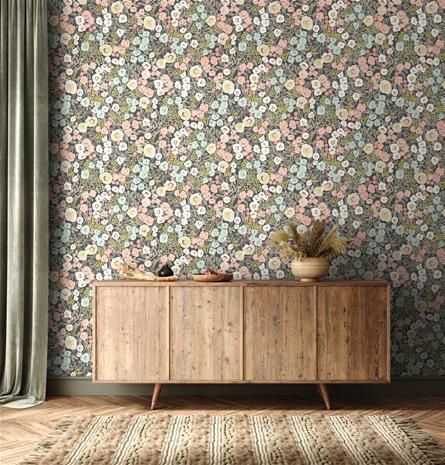 Flora Midnight Blush - GHS50121W Tapetti