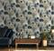 Tundra Navy Ochre - 91532 Tapetti – kuva 3