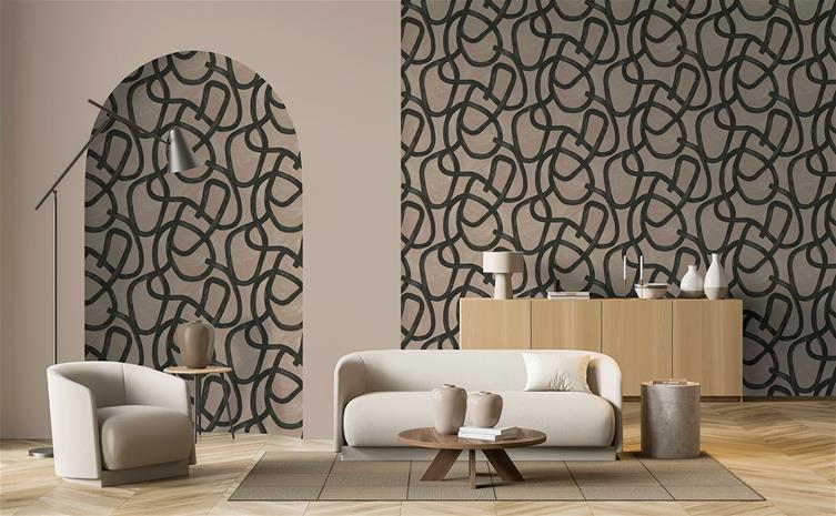 Moleta taupe - 91501 Tapetti – kuva 3/3