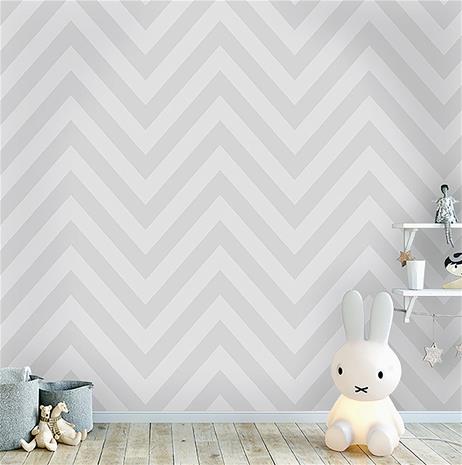 Chevron Grey - 12571 Tapetti – kuva 3/3