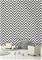 Chevron Black White - 12574 Tapetti – kuva 3