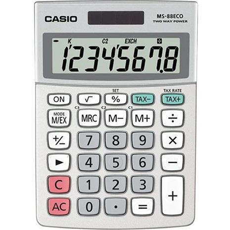 Casio MS-88ECO pöytälaskin