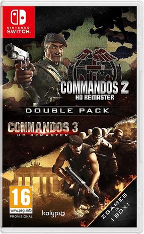 Commandos 2 & Commandos 3: HD Remaster Double Pack, Nintendo Switch -peli