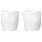 Frederik Bagger Crispy Porcelain Mug - 2 Pcs - White - ONE SIZE – kuva 2
