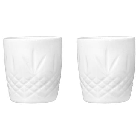 Frederik Bagger Crispy Porcelain Mug - 2 Pcs - White - ONE SIZE