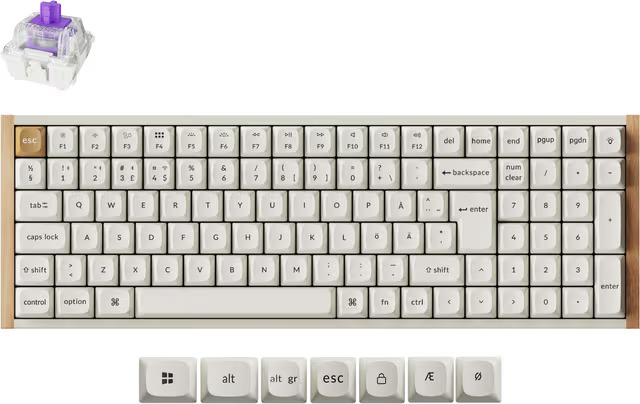 Keychron K4 HE SE QMK RGB, langaton näppäimistö