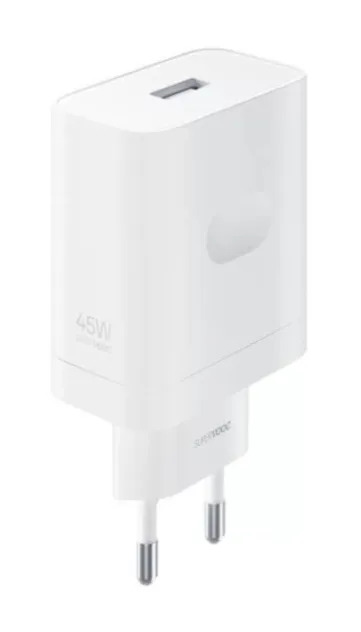 Realme SuperVOOC 45W - Seinälaturi, valkoinen