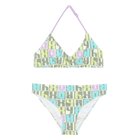Roxy Letter Up Tri Bra Set - Multi/patterned - 176