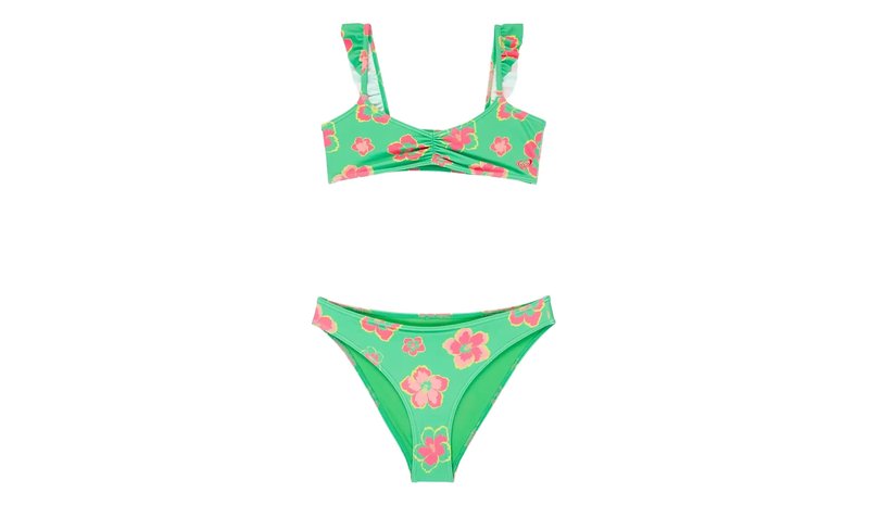Roxy Tropicool Bralette Set - Green - 176
