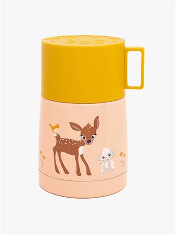 Blafre - Peura ja kani ruokatermos 500 ml vaaleanpunainen