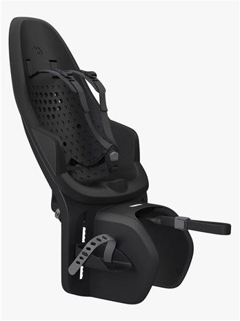Thule Yepp 2 Maxi Rack Mount Pyöränistuin + Sadesuoja, Musta