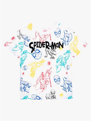 Marvel Spider-Man T-paita, Valkoinen, 98-104