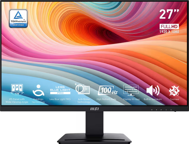 MSI MP273A 27/FHD/IPS/100Hz/1ms