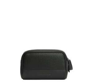 Tommy Hilfiger Th Woven Wash Bag - Black - ONE SIZE